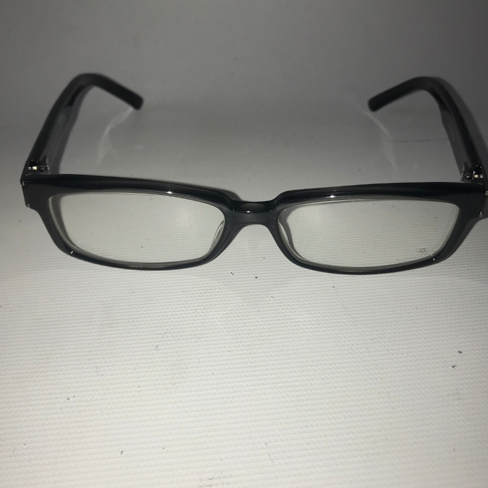AUTH YVES SAINT LAURENT 2219 4PY BLACK EYEGLASSES